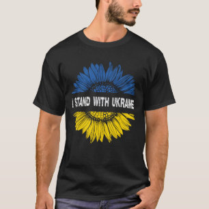 T-shirt Je Suis Avec L'Ukraine