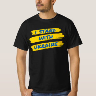 T-shirt Je suis avec l'Ukraine