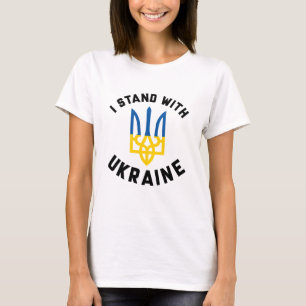 T-shirt Je suis avec l'Ukraine