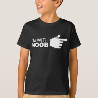 T-shirt Je suis avec Noob