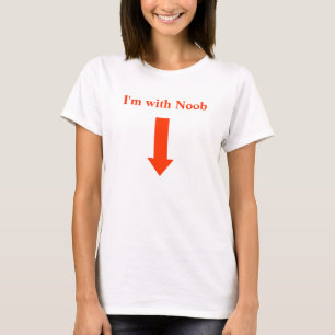 T-shirt Je suis avec Noob