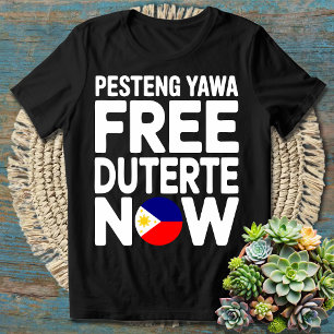 T-shirt Je suis avec PRRD - Libérez Duterte Maintenant, Ap