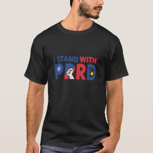 T-shirt Je suis avec PRRD Pinoy Pride Résistance Pour Dute