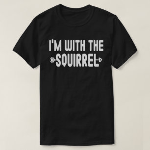T-shirt Je suis avec SquirrelEasy Halloween couples corres