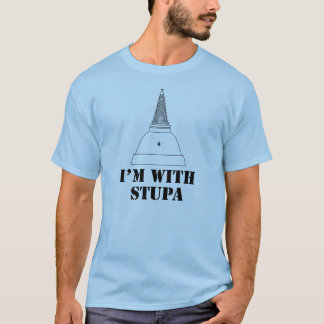 T-shirt Je suis avec Stupa