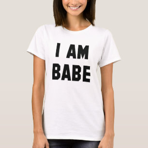 T-shirt Je Suis Babe