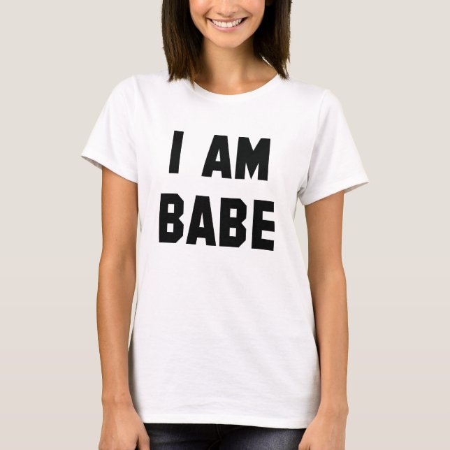 T-shirt Je Suis Babe (Devant)