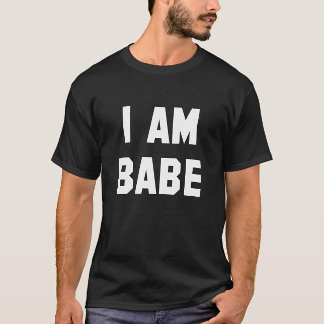 T-shirt Je Suis Babe (Devant)