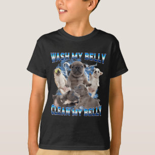 T-shirt Je suis Bble Laver Mon Ventre Bouledogue Français