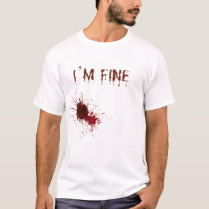 T-shirt Je suis beau film Halloween Zombie Shark Bite Grap