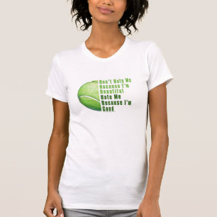 T-shirt Je Suis Beau Je Suis Bon Bal De Tennis