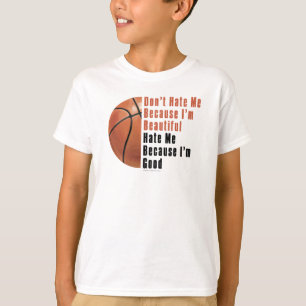 T-shirt Je Suis Beau Je Suis Bon Basket