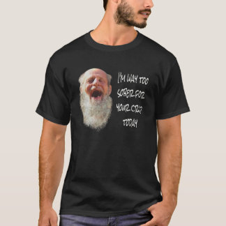T-SHIRT JE SUIS BEAUCOUP TROP SOBRE POUR VOTRE PAQUET AUJO