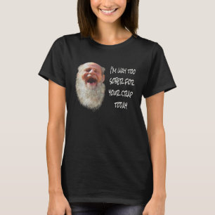T-SHIRT JE SUIS BEAUCOUP TROP SOBRE POUR VOTRE PAQUET AUJO