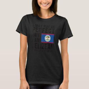 T-shirt Je suis Belizean Flag Belize Heritage Belizean Roo