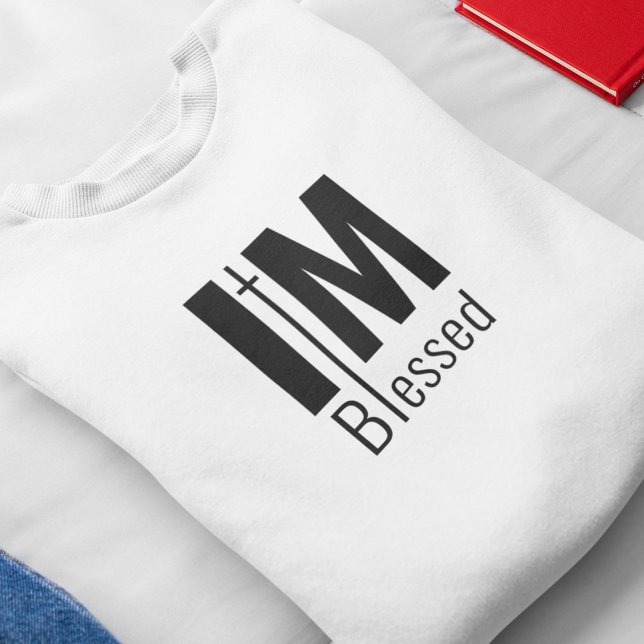 T-shirt Je Suis Béni (Créateur téléchargé)