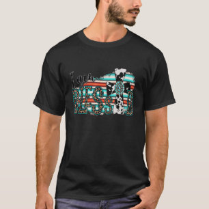 T-shirt Je Suis Béni Christian Leopard Cross Cowhide Weste