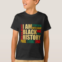 Je Suis Black History Mois American African Pride 