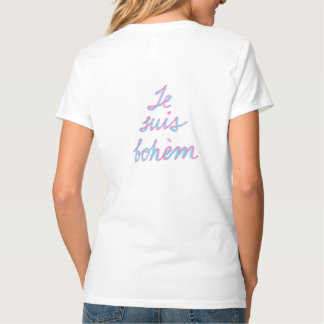 T-shirt je suis bohème