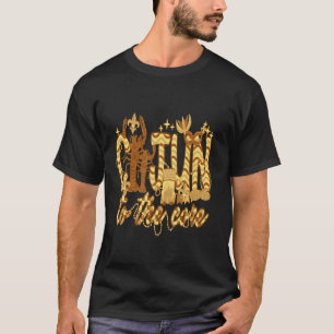 T-shirt Je suis cajun jusqu'au cœur célébrant la façon caj