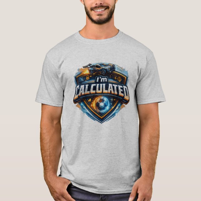 T-shirt Je suis calculé (Devant)