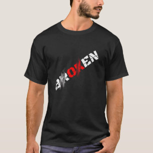 T-shirt Je suis cassé Je suis OK Maladie Invisible Grief