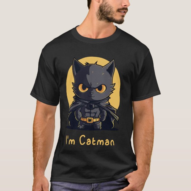 T-shirt Je suis Catman (Devant)
