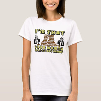 T-shirt Je suis ce conservateur