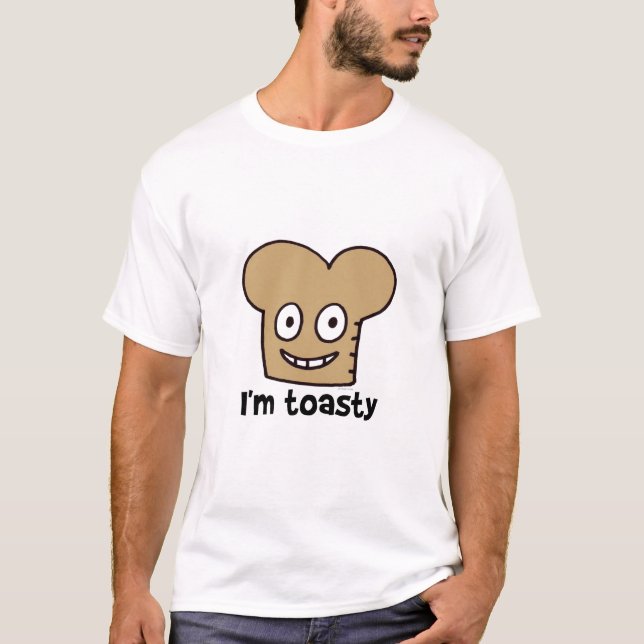 T-shirt je suis chemise toasty (Devant)