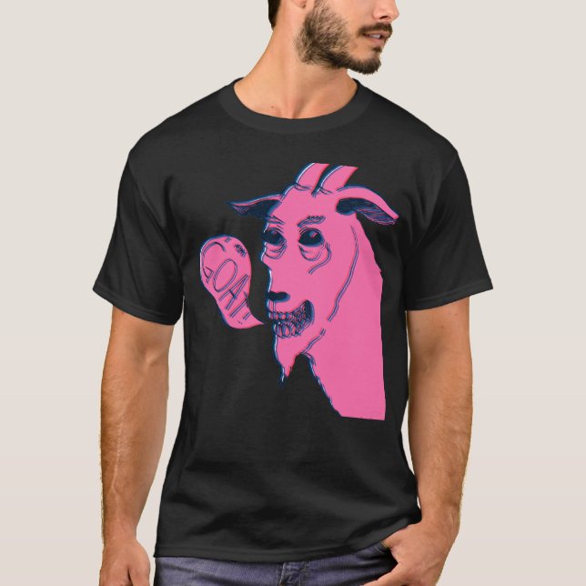 T-shirt Je suis Chèvre - Art Low-Brow (Devant)
