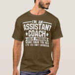 T-shirt Je suis coach coach team<br><div class="desc">n'importe quel coach assistant coach coach est un poison. Parfait pour papa,  maman,  papa,  men,  women,  friend et family members on Thanksgiving Day,  Christmas Day,  Mothers Day,  Fathers Day,  4th of July,  1776 Independent Day,  Vétérans Day,  Halloween Day,  Patrick's Day</div>