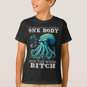 T-shirt Je suis comme 12 personnes entassées dans un corps