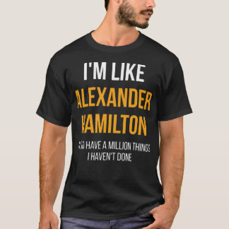 T-shirt Je Suis Comme Alexander Hamilton