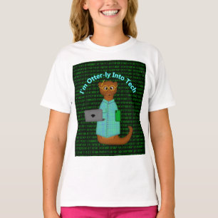 T-shirt Je suis complètement sous le charme de la technolo