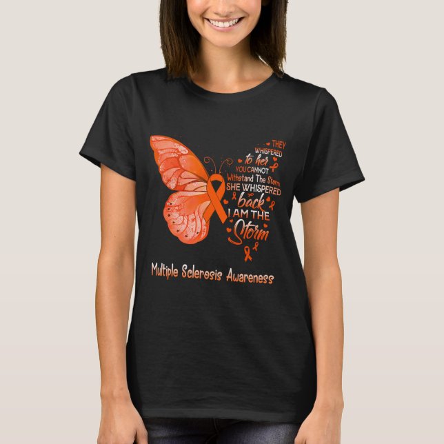 T-shirt Je Suis Conscience De La Sclérose En Tempête (Devant)