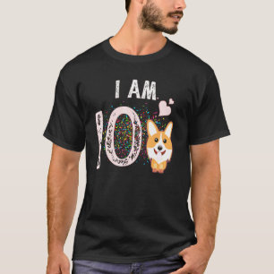 T-shirt Je Suis Corgi 10 Pour 10ème Anniversaire