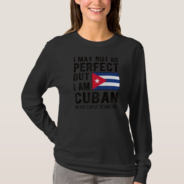 T-shirt Je suis Cuba Drapeau Cuba Patrimoine Cuba Racines  (Devant)
