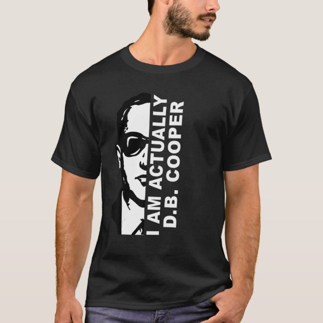 T-shirt Je Suis D B Cooper (Devant)