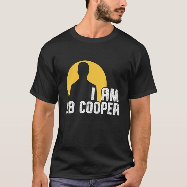 T-shirt Je Suis D B Cooper Db Cooper Skydiving Clochons & (Devant)