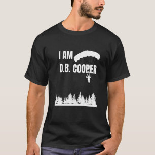 T-shirt Je suis D.B. Cooper Détournement Saut en parachute