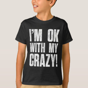 T-shirt Je Suis D'Accord Avec Mon Crazy Sarcastique Hommes