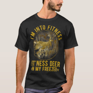 T-shirt Je Suis Dans Fitness Deer Dans Mon Congélateur