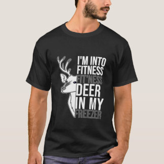 T-shirt Je suis dans Fitness Fit ness Deer Dans Mon Freeze