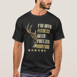 T-shirt Je suis dans Fitness Fit ness Deer Dans Mon Freeze