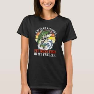 T-shirt Je suis dans Fitness Fitness Poissons Dans Mon Con