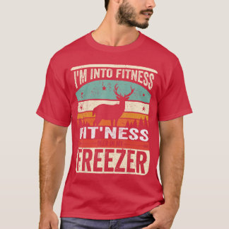 T-shirt Je suis dans la forme cerf congélateur Drôle de pa