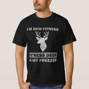 T-shirt Je suis dans la forme de la cerf dans mon congéla
