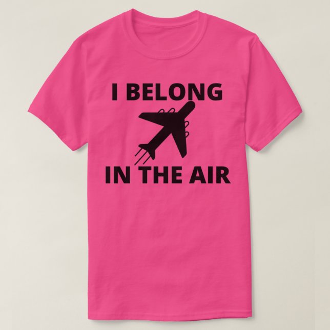T-shirt Je suis dans l'air 1 (Design devant)