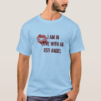 T-shirt Je suis dans l'amour avec un ange de RSD