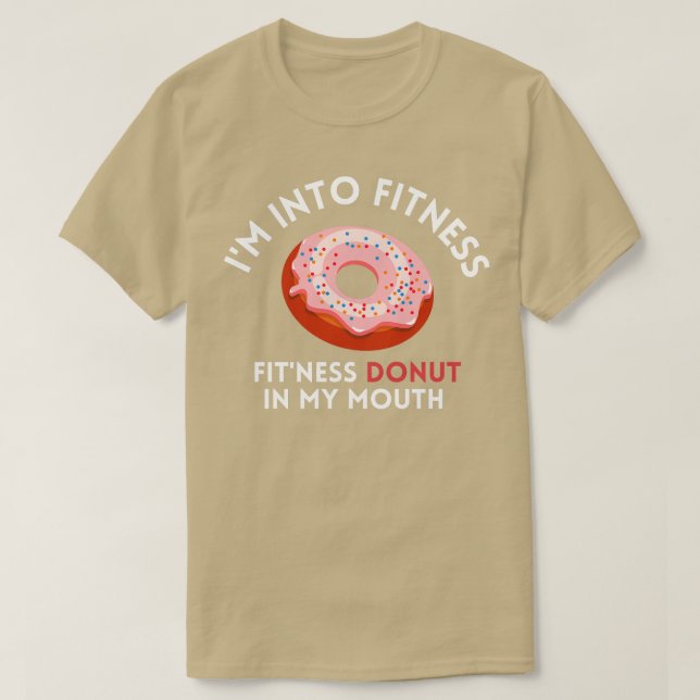 T-shirt Je Suis Dans Le Ness Ness Donut Dans Ma Bouche (Design devant)